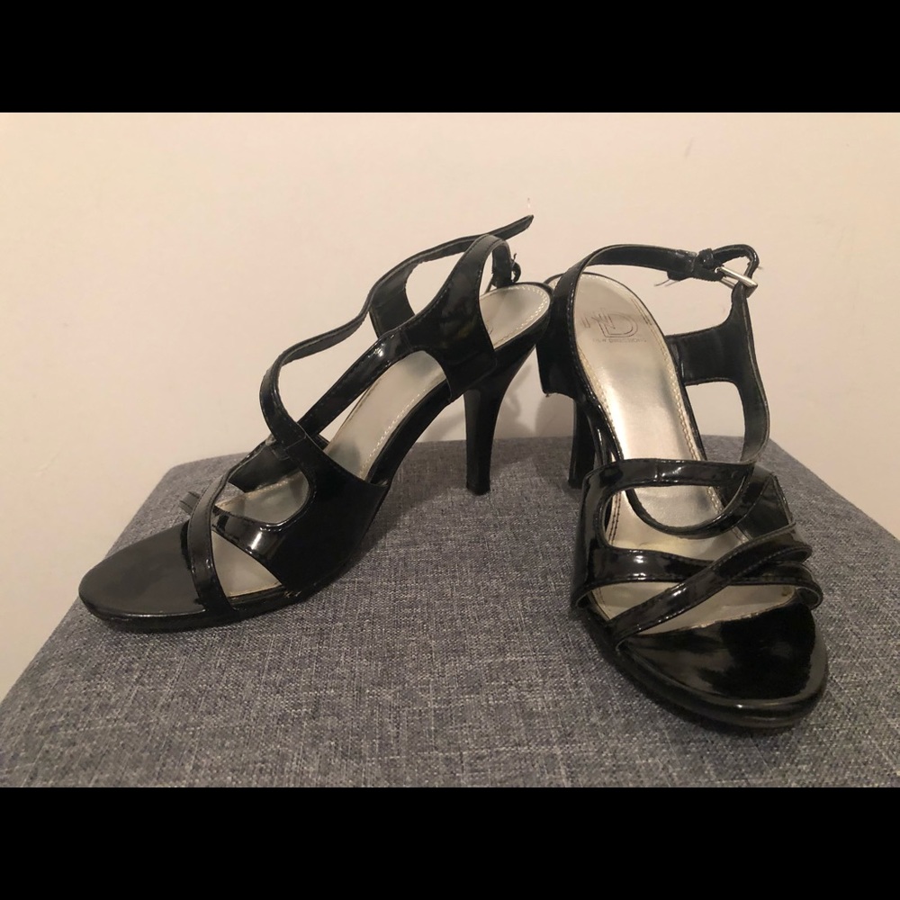 Black Strappy Sandals